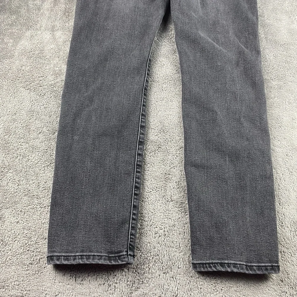 Lucky Brand 411 Athletic Taper Jeans Mens 30x29 Gray Denim Mid Rise